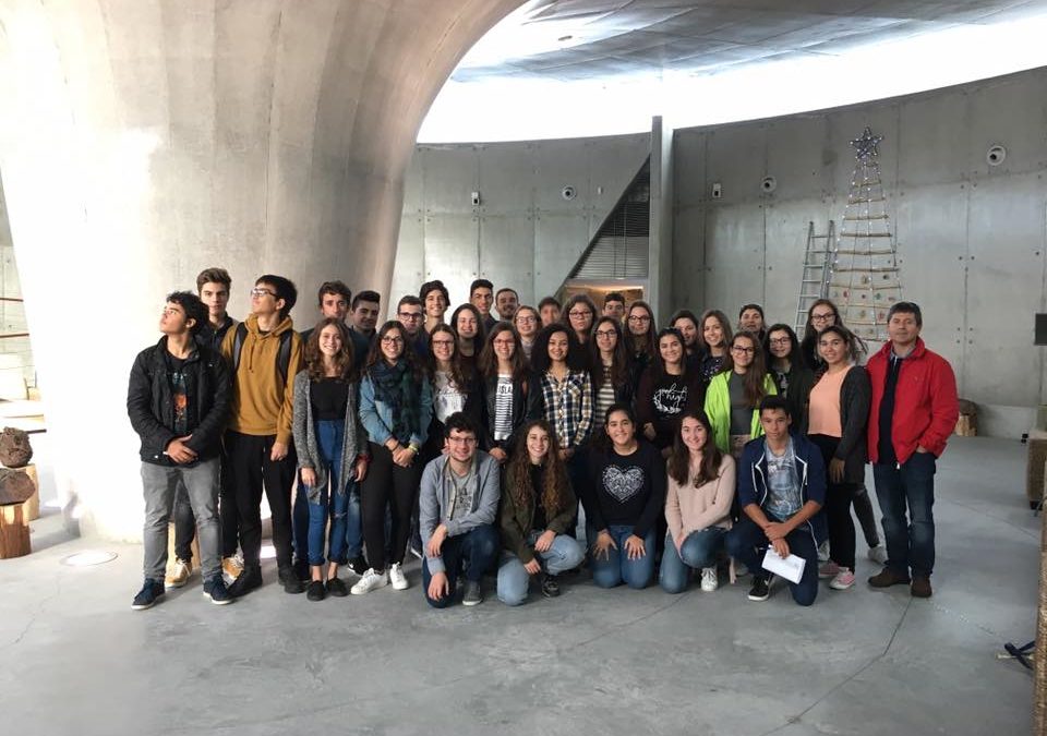 Portuguese students visited the last active volcano in Azores: Capelinhos