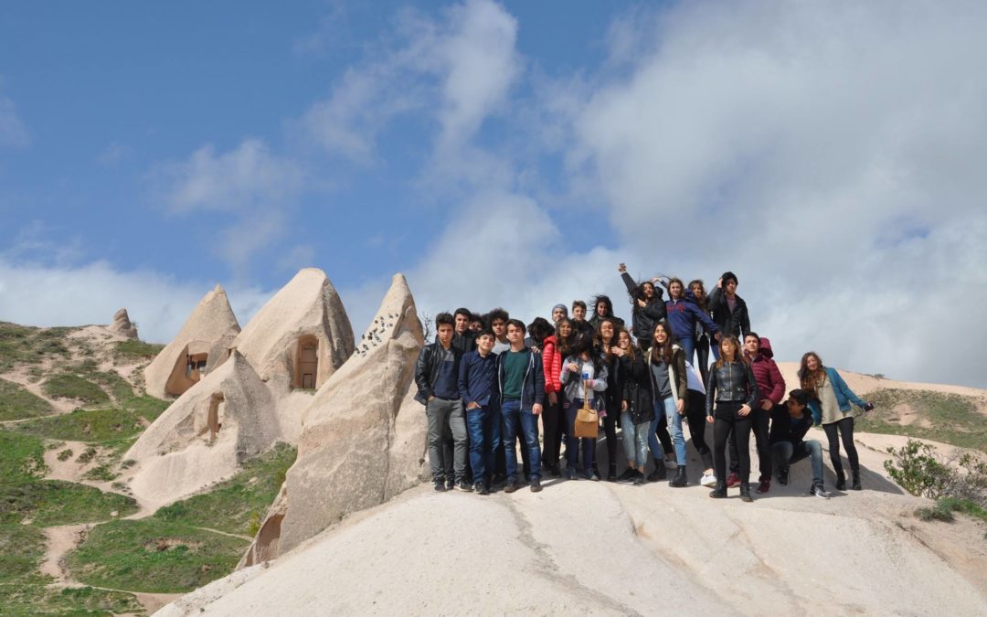 Trip of Turkish school to Cappadoccia